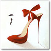 The Glam Guide: Glam Decor: Shoe Art for the Obsessed