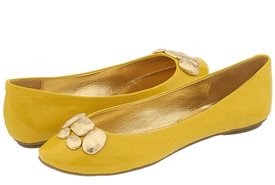 The Glam Guide: Glam Finder: Yellow Patent Ballerina Flats