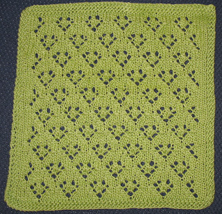 Basic Knitted Dishcloth Pattern - Crafts: free, easy, homemade