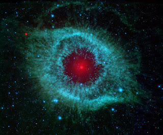 Spitzer image of the Helix nebula