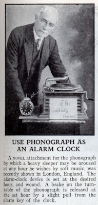 Use Your Phonograph as an Alarm Clock - Popular Science 1932