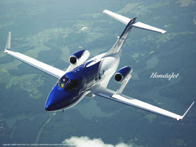 Honda personal jet airplane #2