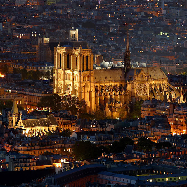 Notre Dame de Paris antes do incêndio de 15 de abril 2019