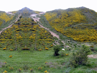 Imagen de los montes Obarenes realizada por Pitiklin y publicada en un álbum de Picassa