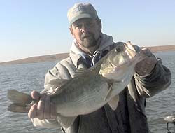 Sooner Lake Oklahoma largemouth bass