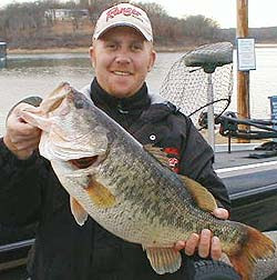 Jay Fuller of Kingston Oklahoma qualifies for the 2008 Bassmaster Classic