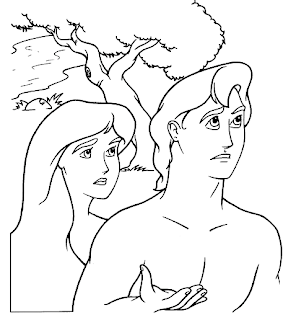 Adam and Eve - Artist unknown
