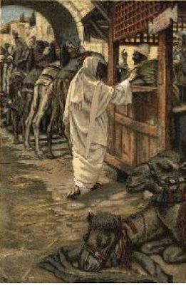 "The Calling of Levi" - James Tissot, 1886 - 1896