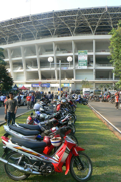 Ready for a quick exit from Gelora Bung Karno