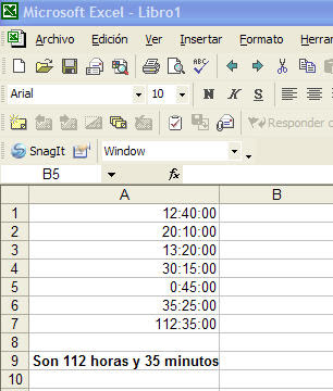 Como facer unha suma en Excel