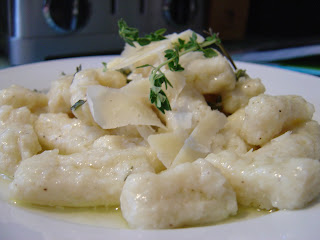 Gnocchi with Thyme Butter Sauce